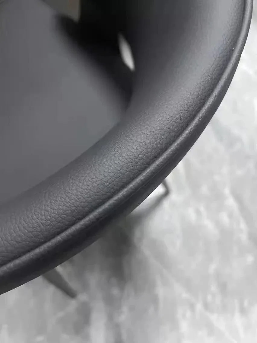 Modern Minimalist Dining Chairs with Backrest for Home Table And Hotel Island Bar Stools with Armrests