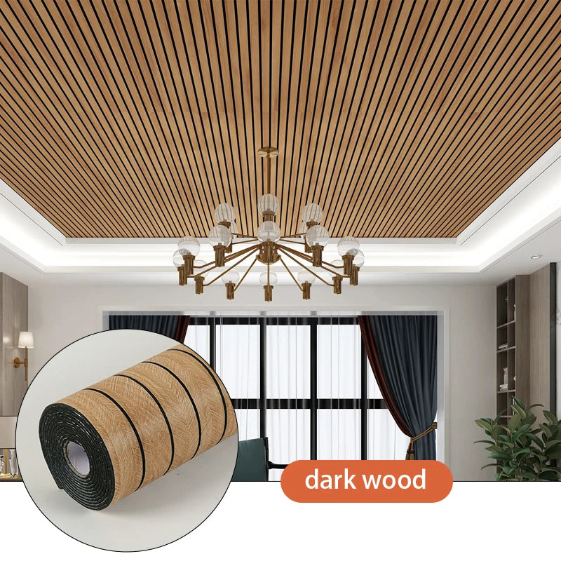 1 Roll Self-Adhesive Wall Panel Sxp Foam Stickers Peel and Stick 3D Wall Sticker Easy to DIY Suitable for Ceiling, Living Room
