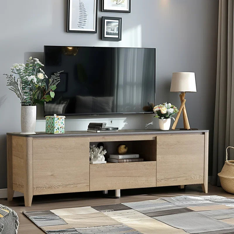 Luxus-TV-Ständer Modern Style Wohnzimmer Möbel Holz Lagerung TV-Ständer Möbel Für Home Living Room