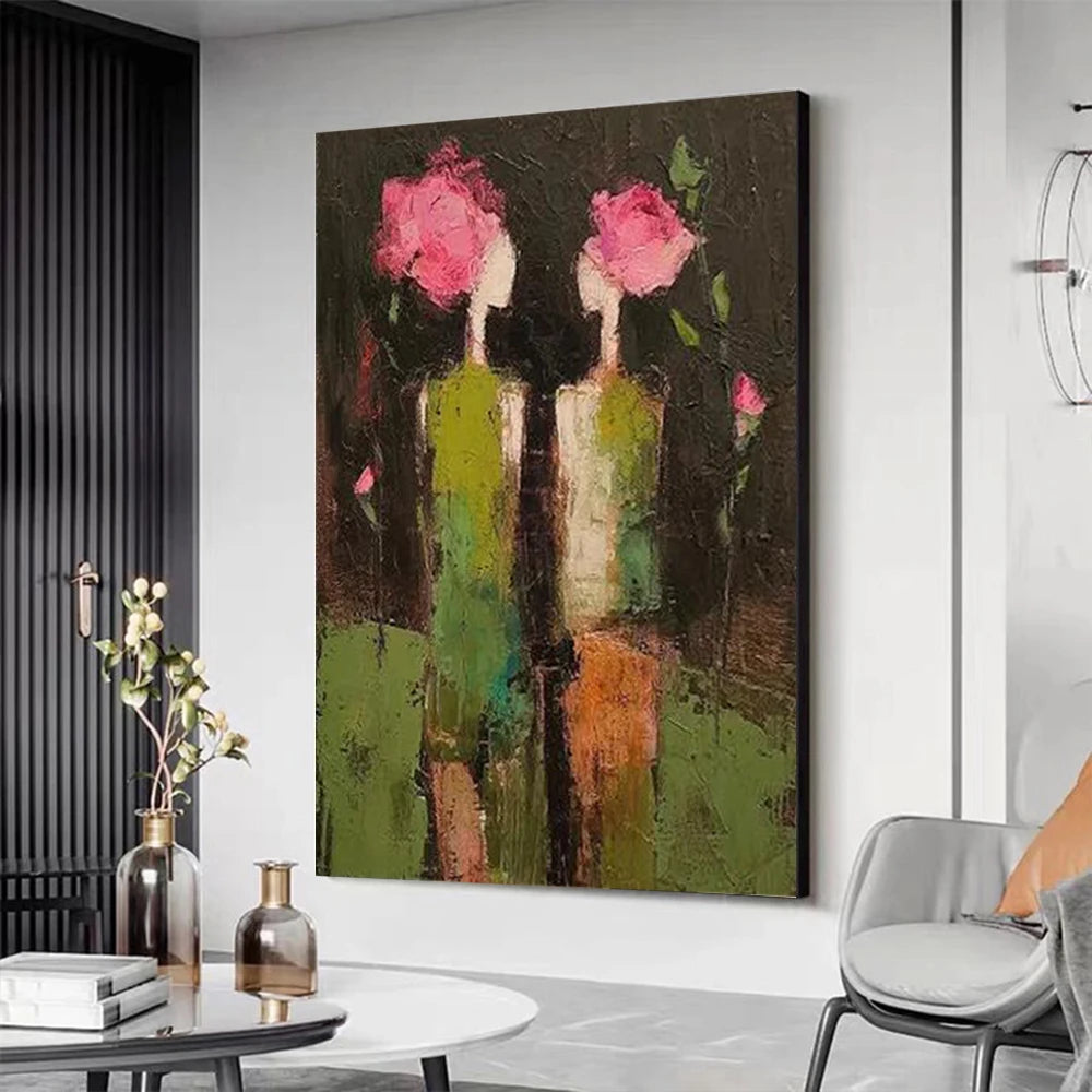 100% hand drawn abstract oil painting on canvas Modern Home Golden Line Wall Art Picture Large mural for living room decor paint