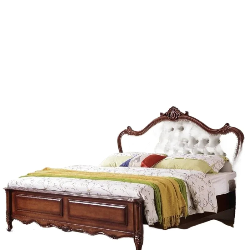 American Design Double Beds Minimalist Multifunctional Frames Beds Full Size Boneless Pliant Camas De Dormitorio Furniture Home