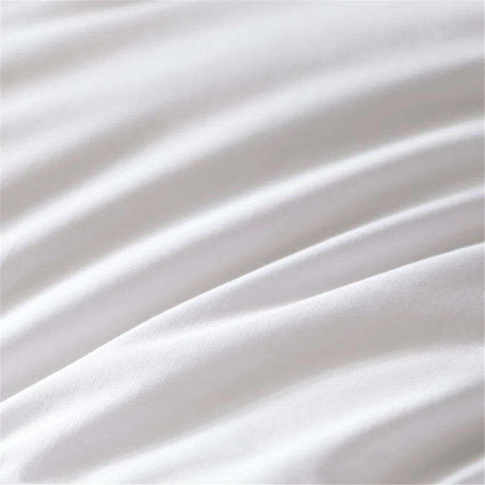 Liv-Esthete Luxury 100% White Goose Down Comforter 3D Bread Duvet Quilt Winter All Season Soft Blanket 100% Cotton Shell For You
