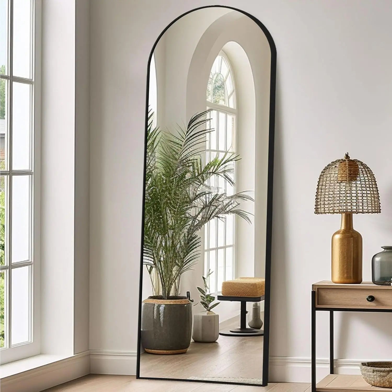 Full Length Mirrors Free Standing Floor Mirror Full Body Wall Mirror for Bedroom Living Room and Entrance