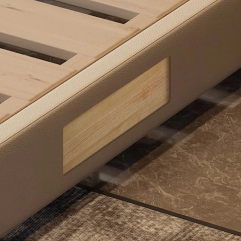 Home Luxury artificial leather 150x200 180x200 200x220 cm Double bed 2 people bedroom beds frames full size bed frame furniture