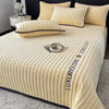 Winter Quilted Thicken Milk Velvet Mattress Cover Dormitory Bedspread Bedsheet Double Queen King Size Bed Sheet Luxury Bed Cover