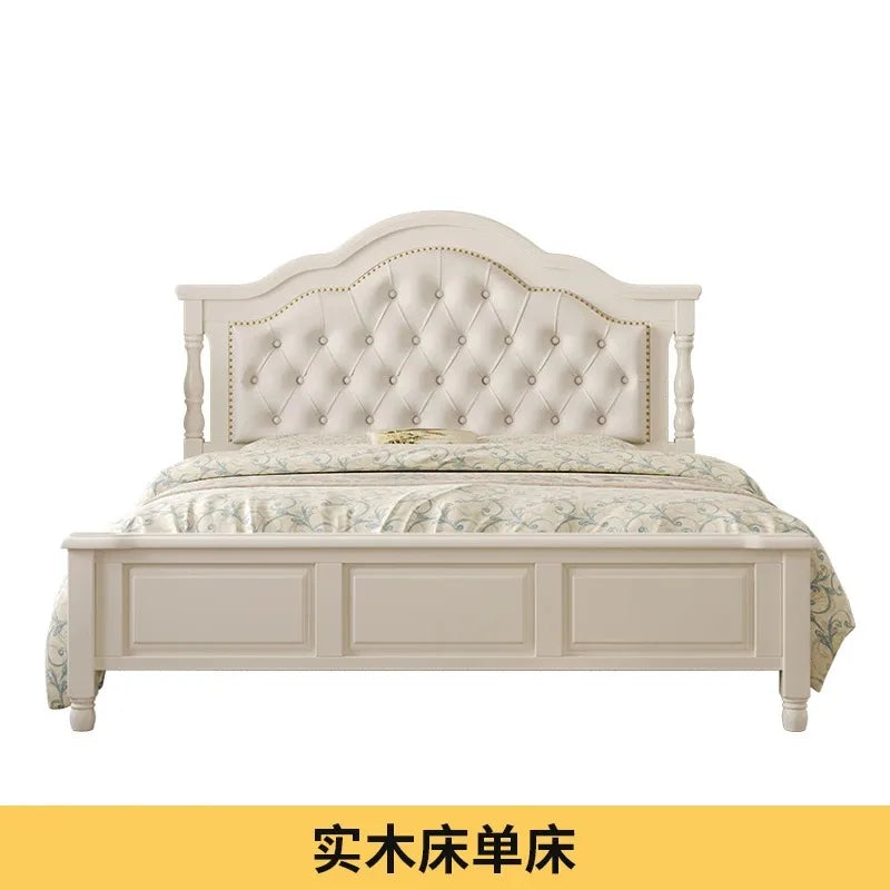 Queen Size Frame Double Bed Luxury Platform Modern King Size Bedroom Queen Bed Living Room Storage Lit 2 Personnes Furniture