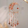 Crystal Sun Catcher Natural Stone Gems Agate Quartz Amethyst Citrine Suncatcher Moon Dream Catchers Hanging Home Decor Gift