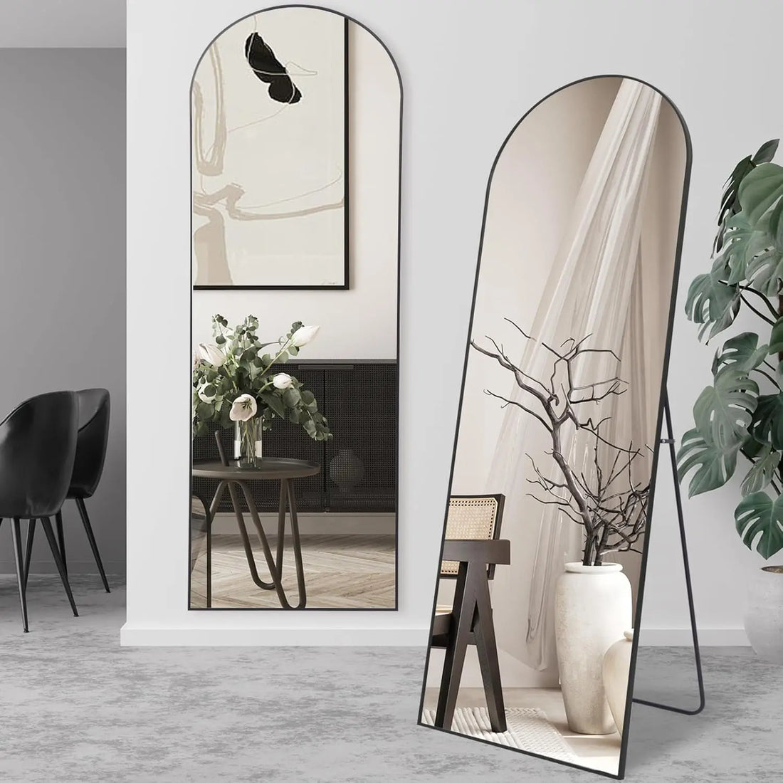 Full Length Mirrors Free Standing Floor Mirror Full Body Wall Mirror for Bedroom Living Room and Entrance