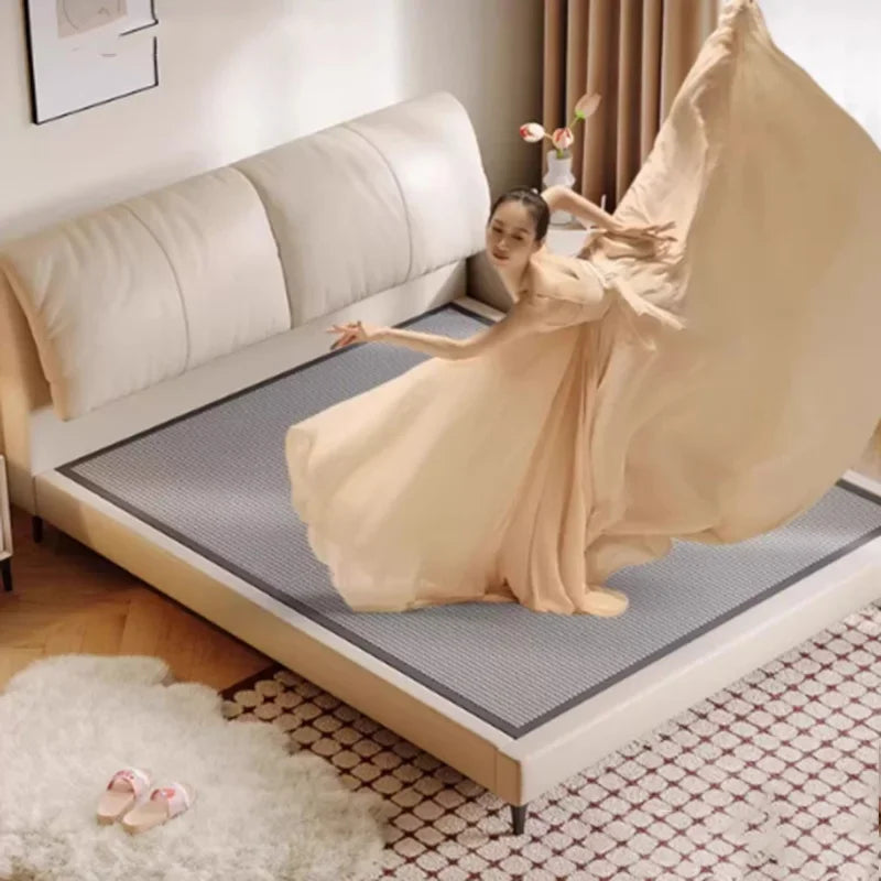 Sofa Bedroom Bed Simple Design Sleeping Platform Massage Bed Double Bedroom Frame Japanese Space Saving Cama Home Furniture