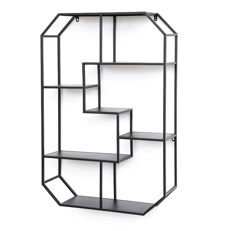 Storage Rack, Wall Mounted Storage Cabinet, Bedroom Wall Creative Grid, Living Room Wine Rack, Wall Mounted Cabinet