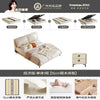 Sofa Bedroom Bed Simple Design Sleeping Platform Massage Bed Double Bedroom Frame Japanese Space Saving Cama Home Furniture